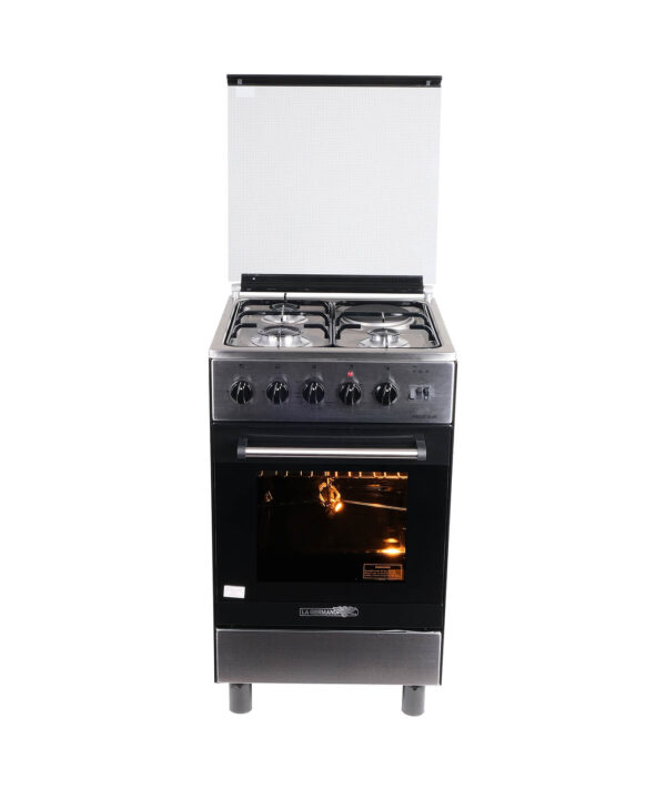 50 3 Gas Burners, 1 Electric Hot Plate, Electric Grill, Gas Thermostat Oven FS5031 21XR