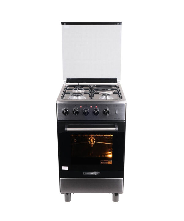 50 3-Burner, 1 Hotplate, Electric Oven Electric Grill FS5031 40XR