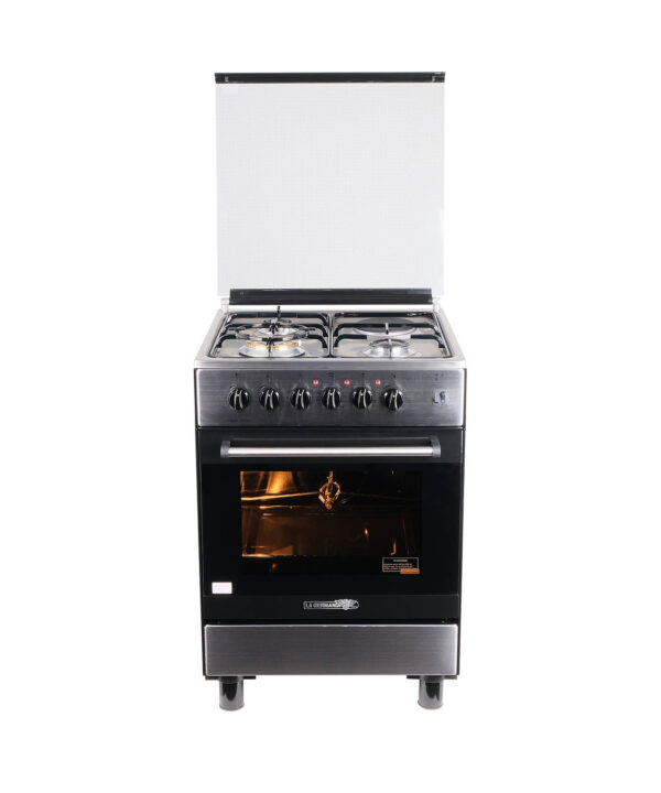 60 3-Burner, 1-Hot Plate, Electric Oven, Electric Grill FS6031 40XTR