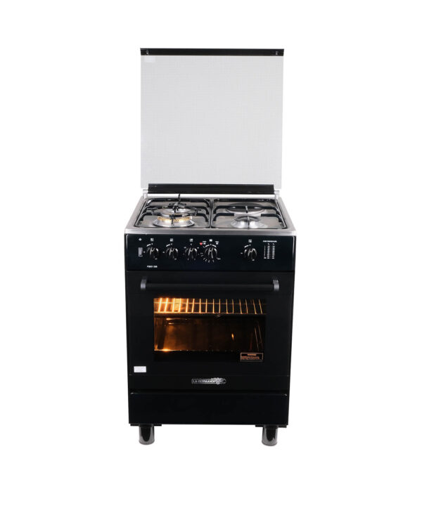 60 3-Burner, 1-Hot Plate, Gas Oven, Gas Grill FS631 30B