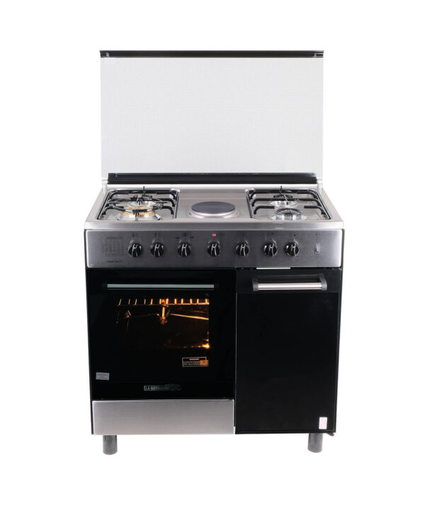 84 4-Burner, 1-Hot Plate, Gas Oven, Gas Grill FS8041 30XTR