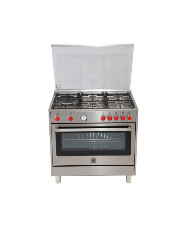 90 5-Burner, Electric Oven, Electric Grill RIS95L 61LCX