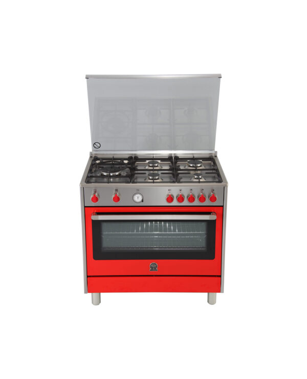 90 5-Burner, Gas Oven Electric Grill RIS95L 71CXR