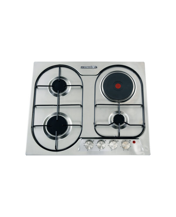 60 3-Burner, 1 Electric Hot Plate Hob P6311B9X