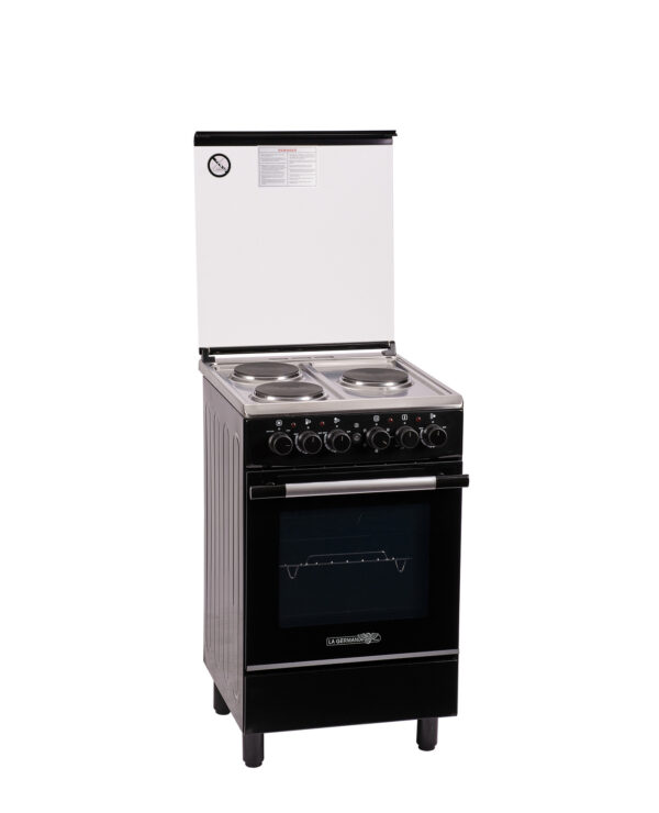 50x55cm 3 Electric Hotplate, Electric Thermostat Oven/Grill,Stainless Top CGFC503 40BR - Image 3