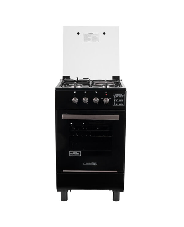 2 Gas Burner, 1 Electric Hotplate, Gas Manual Oven